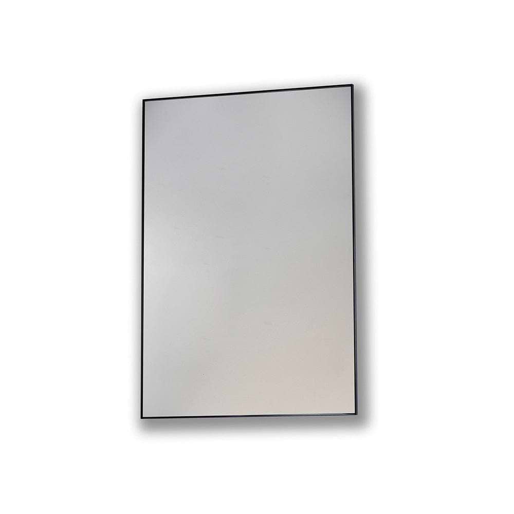 Metro Mirror 60x80cm Black Frame - Hyperion Tiles