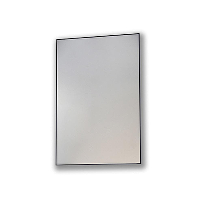 Metro Mirror 60x80cm Black Frame - Hyperion Tiles