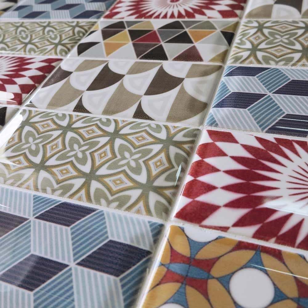 Metro Patchwork Colours - Hyperion Tiles