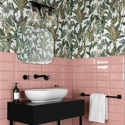 Metro Pink Gloss - Hyperion Tiles