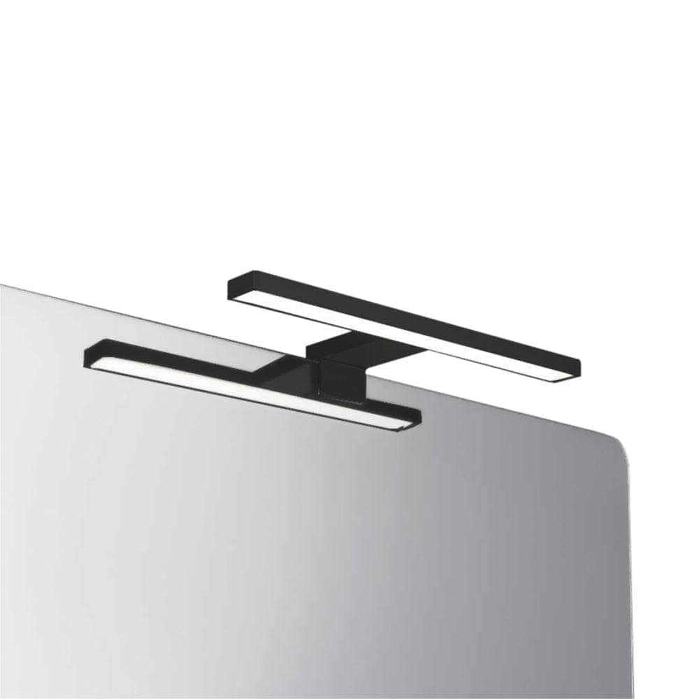Metro Wall Mirror Light Black - Hyperion Tiles
