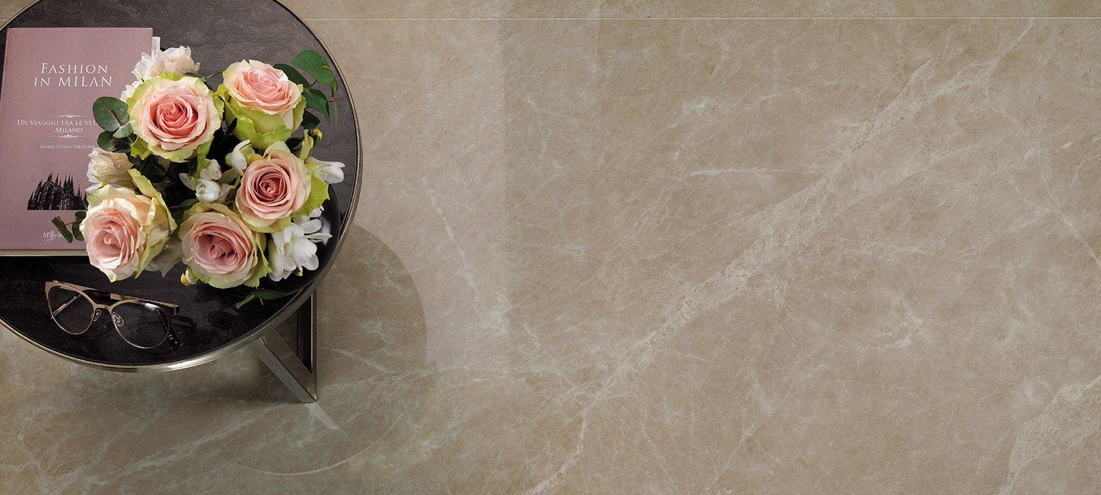 Minoli Tiles – Marble Effect Marvel Elegant Sable