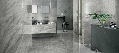 Minoli Wall & Floor Tiles 30 x 60 x 0.9cm Marvel Bardiglio Grey Lappato 30 x 60cm