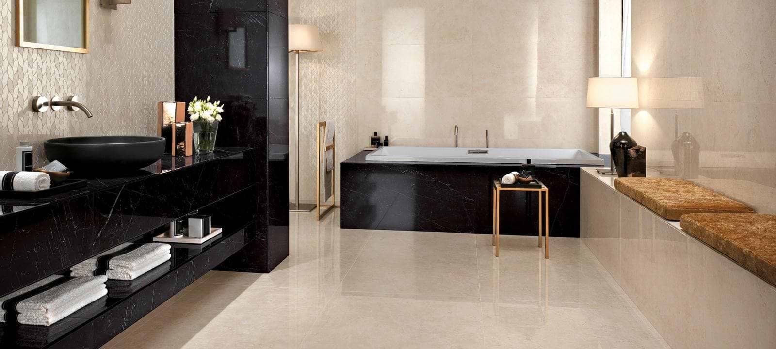 Minoli Wall & Floor Tiles 30 x 60 x 0.9cm Marvel Cream Prestige Lappato 30 x 60cm