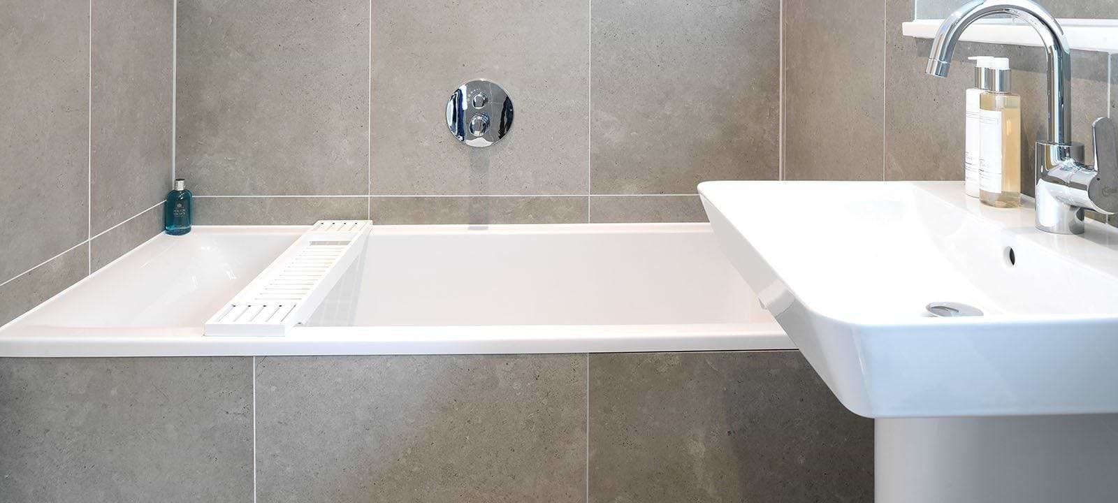 Minoli Wall & Floor Tiles 30 x 60 x 1cm Sold by 1.26m² Limestone Grey Matt