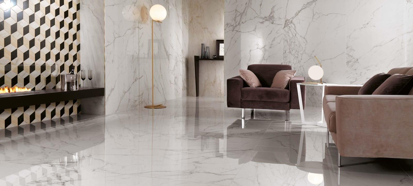 Minoli Wall &amp; Floor Tiles 60 x 60 x 0.9cm Marvel Calacatta Extra Lappato 60 x 60cm