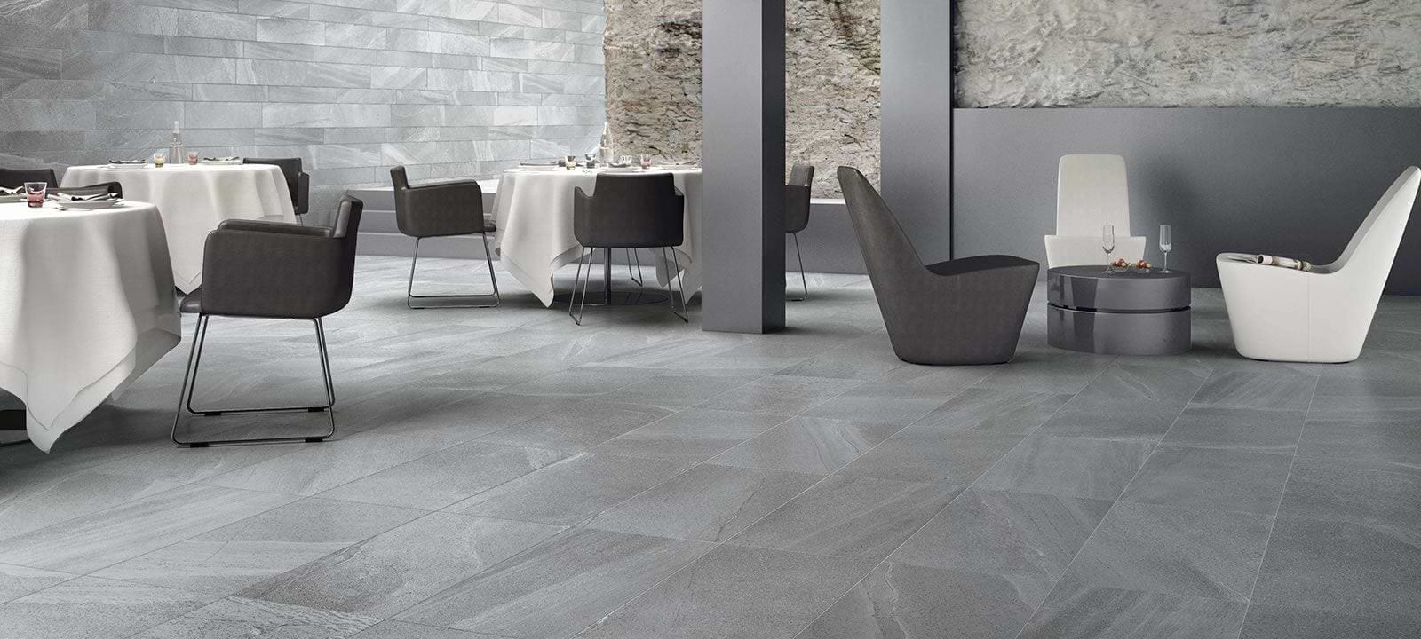 Minoli Wall & Floor Tiles Lakestone Grey Matt