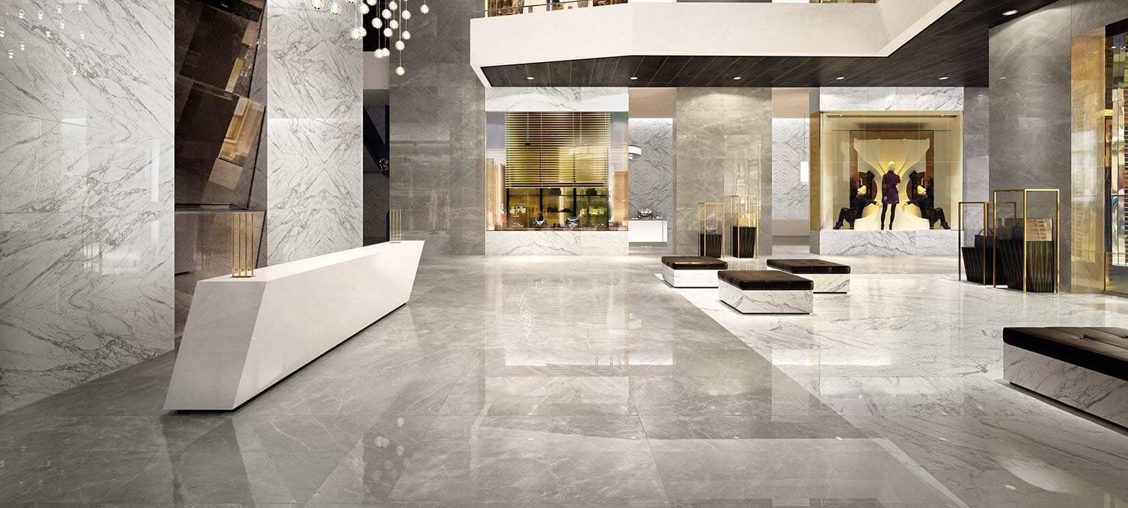 Minoli Wall &amp; Floor Tiles Marvel Grey Fleury