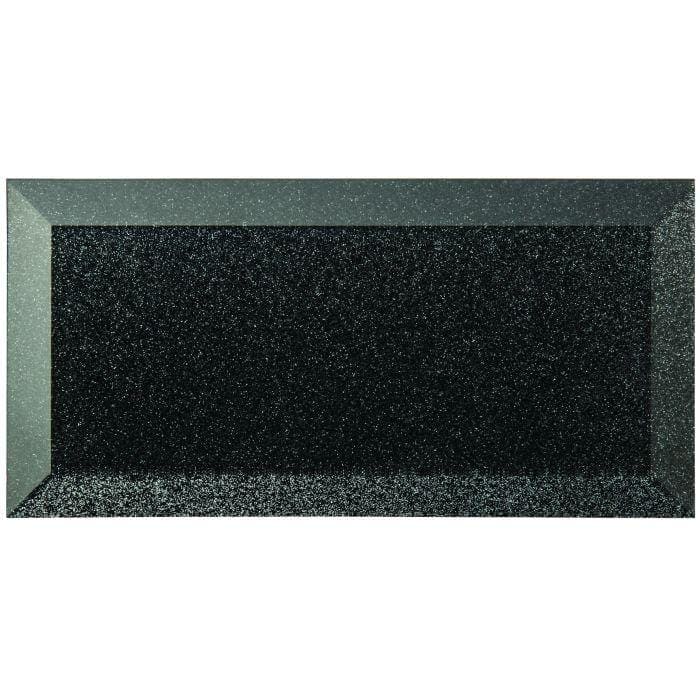 Mira Metallic Glass Bevel 200 x 100mm - Hyperion Tiles