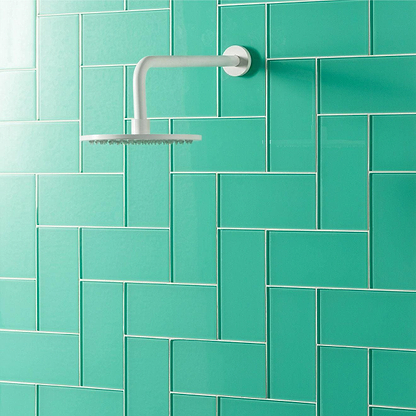 Mississippi Clear Glass Glass 200 x 98mm - Hyperion Tiles