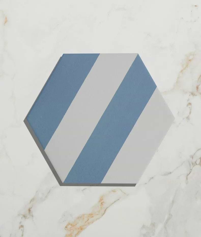 Neapolitan Porcelain Blue - Hyperion Tiles