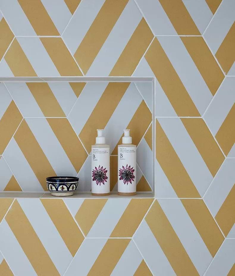 Neapolitan Porcelain Yellow - Hyperion Tiles