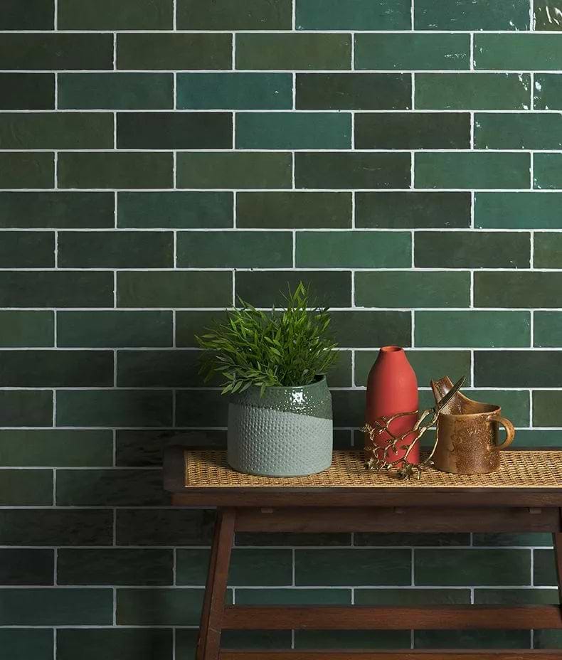 Oasis Ceramic Green - Hyperion Tiles
