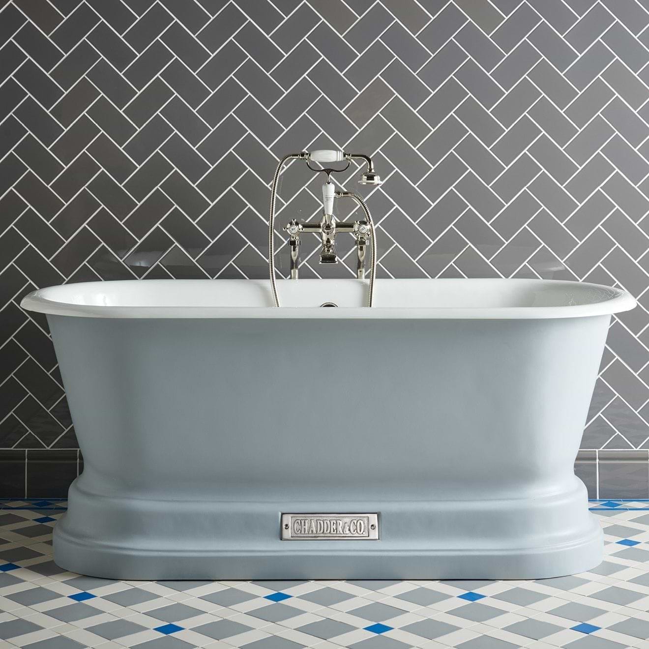 Original Style Tiles - Ceramic 152 x 152mm London Stone Skirting Tile