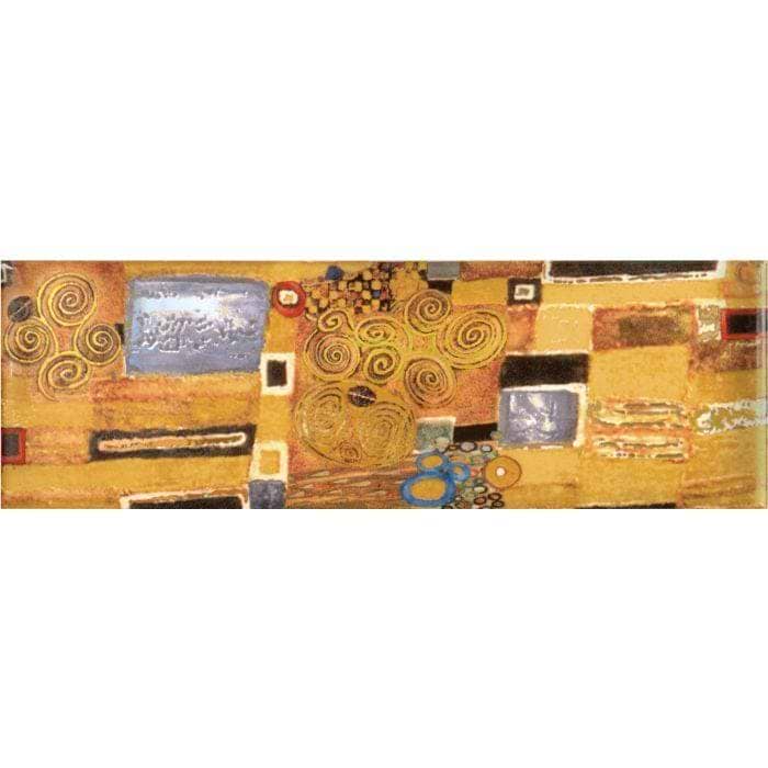 Original Style Tiles - Ceramic 152 x 51 x 7mm - Per Piece Klimt Border Contains pure Gold and Platinum