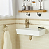 Original Style Tiles - Ceramic 152 x 75 x 7mm Ivory Half Tile