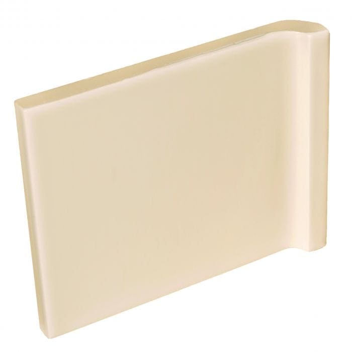 Original Style Tiles - Ceramic 167 x 152mm - Per Piece Internal Field Tile Wrapping Piece Colonial White