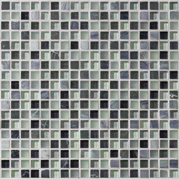 Original Style Tiles – Mosaics 301 x 301 x 8mm Lial Earth And Fire Mixed Mosaics