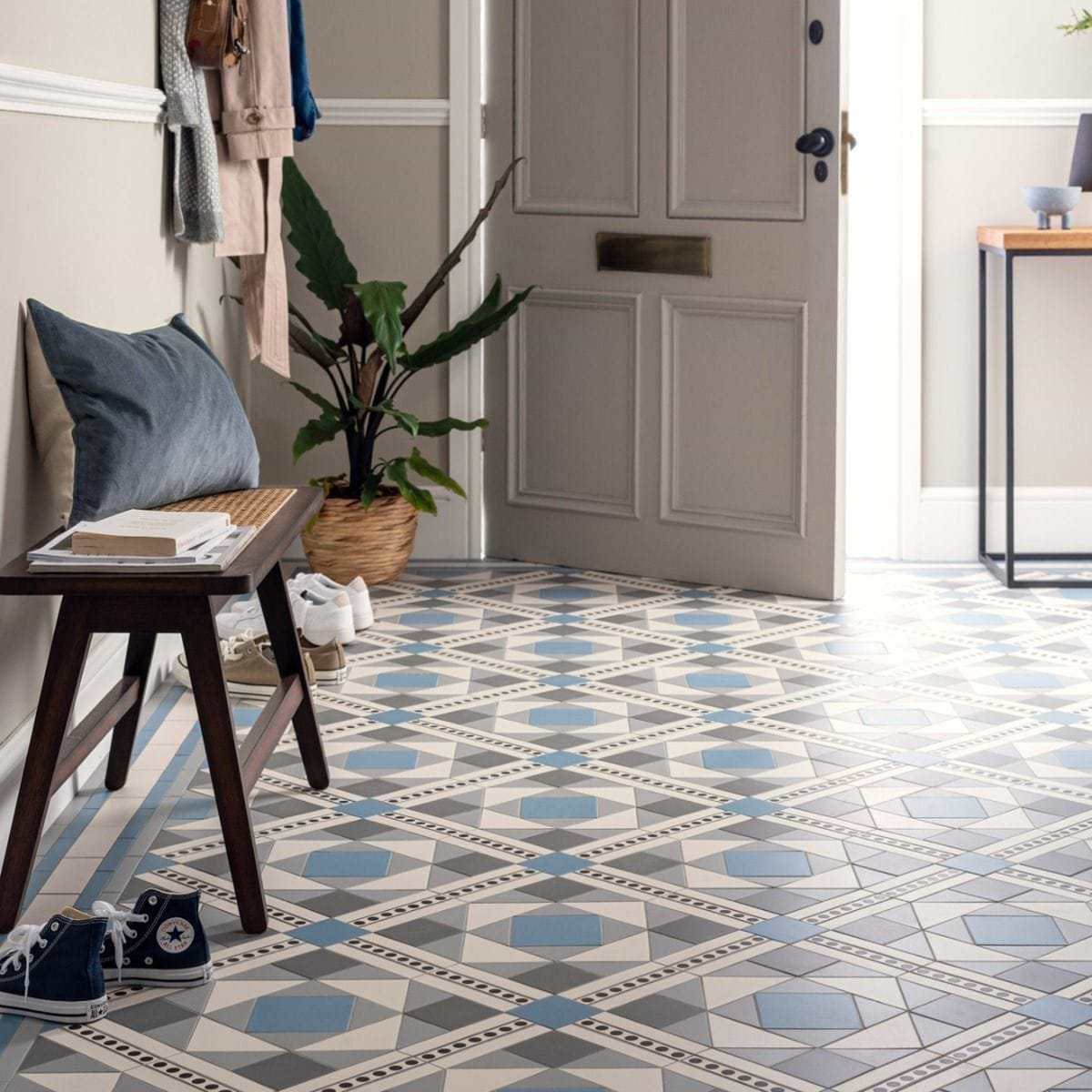 Original Style Tiles - Victorian Lindisfarne with Melbourne
