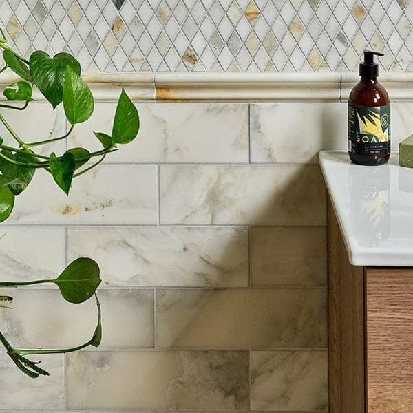 Palazzo Oro Marble Honed Moulding - Hyperion Tiles