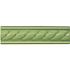 Palm Green Rope Moulding - Hyperion Tiles