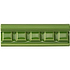 Pavilion Green Dentil Moulding - Hyperion Tiles