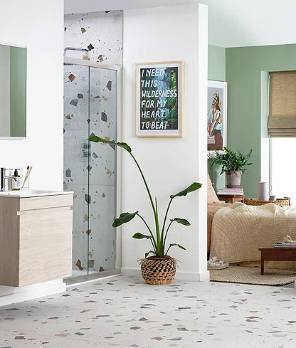 Piazza Porcelain Geo Pearl - Hyperion Tiles