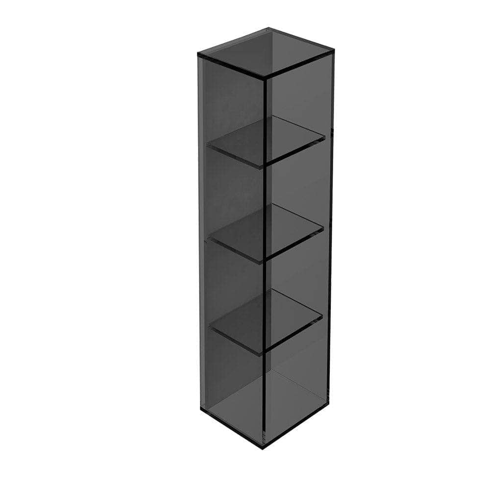Pier Glass 4 Box Shelf Rectangular Black - Hyperion Tiles