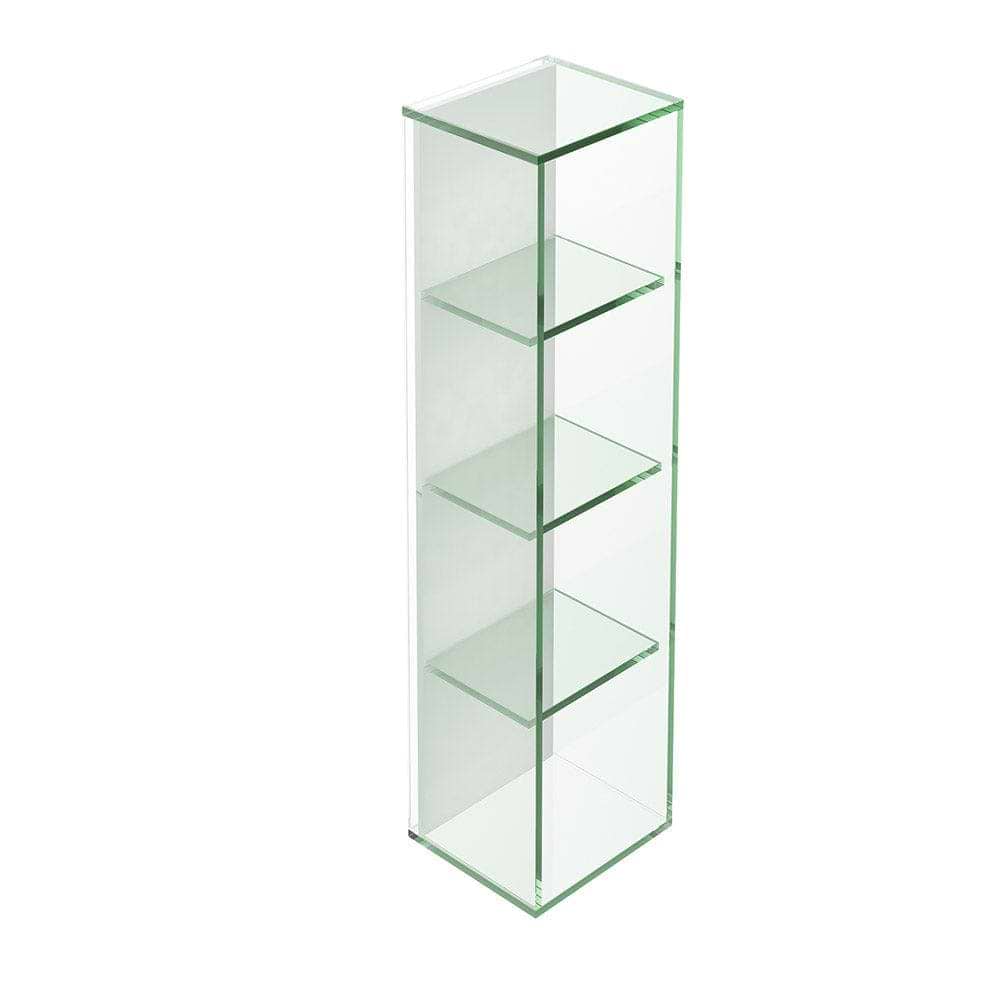 Pier Glass 4 Box Shelf Rectangular Clear - Hyperion Tiles