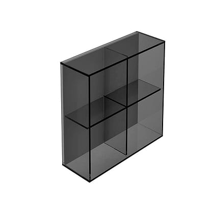Pier Glass 4 Box Shelf Square Black - Hyperion Tiles