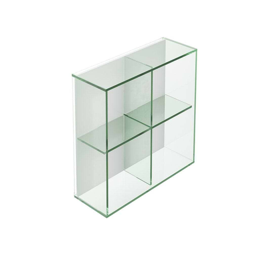 Pier Glass 4 Box Shelf Square Clear - Hyperion Tiles