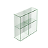 Pier Glass 4 Box Shelf Square Clear - Hyperion Tiles