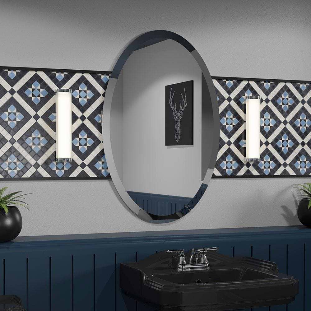 Porterhouse Oval Mirror 60 - Hyperion Tiles