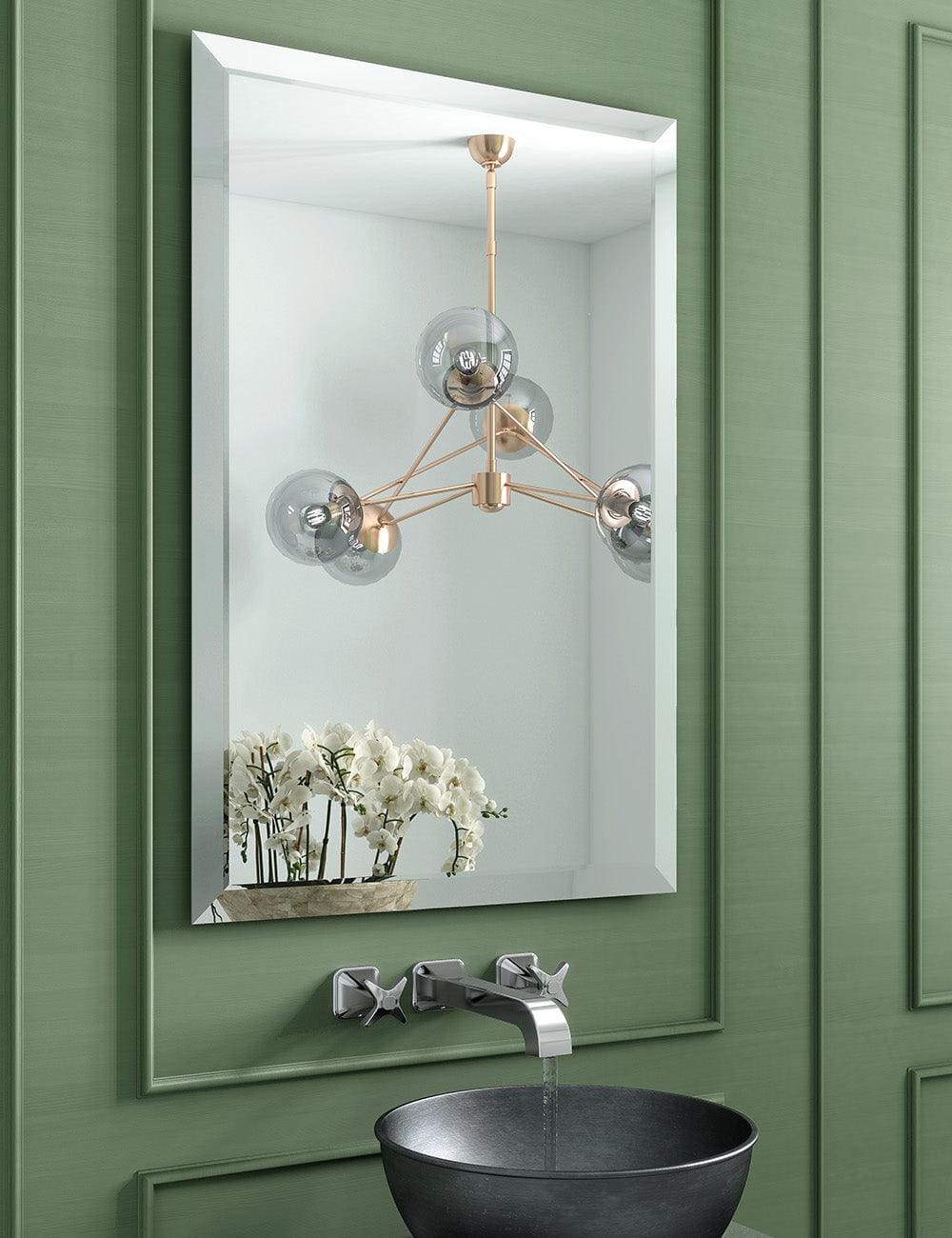 Porterhouse Rectangular Mirror 60 - Hyperion Tiles