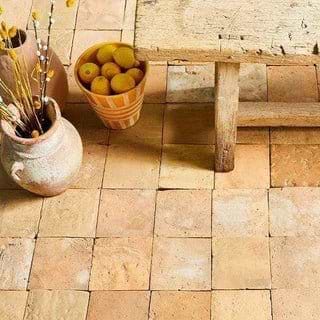 Reclaimed Square Terracotta Tile - Hyperion Tiles
