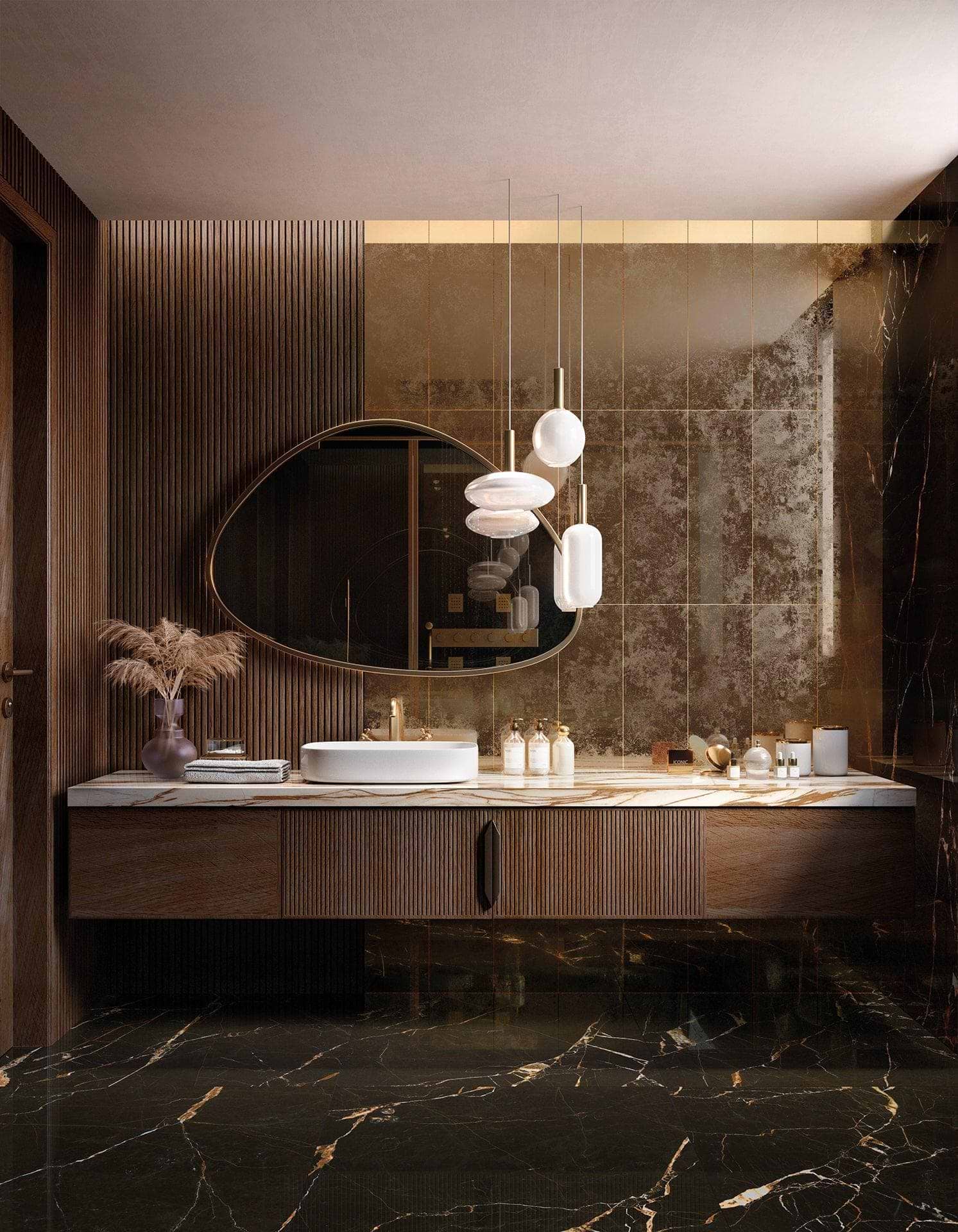 Reflect Aurore Antique 20 x 60cm - Hyperion Tiles