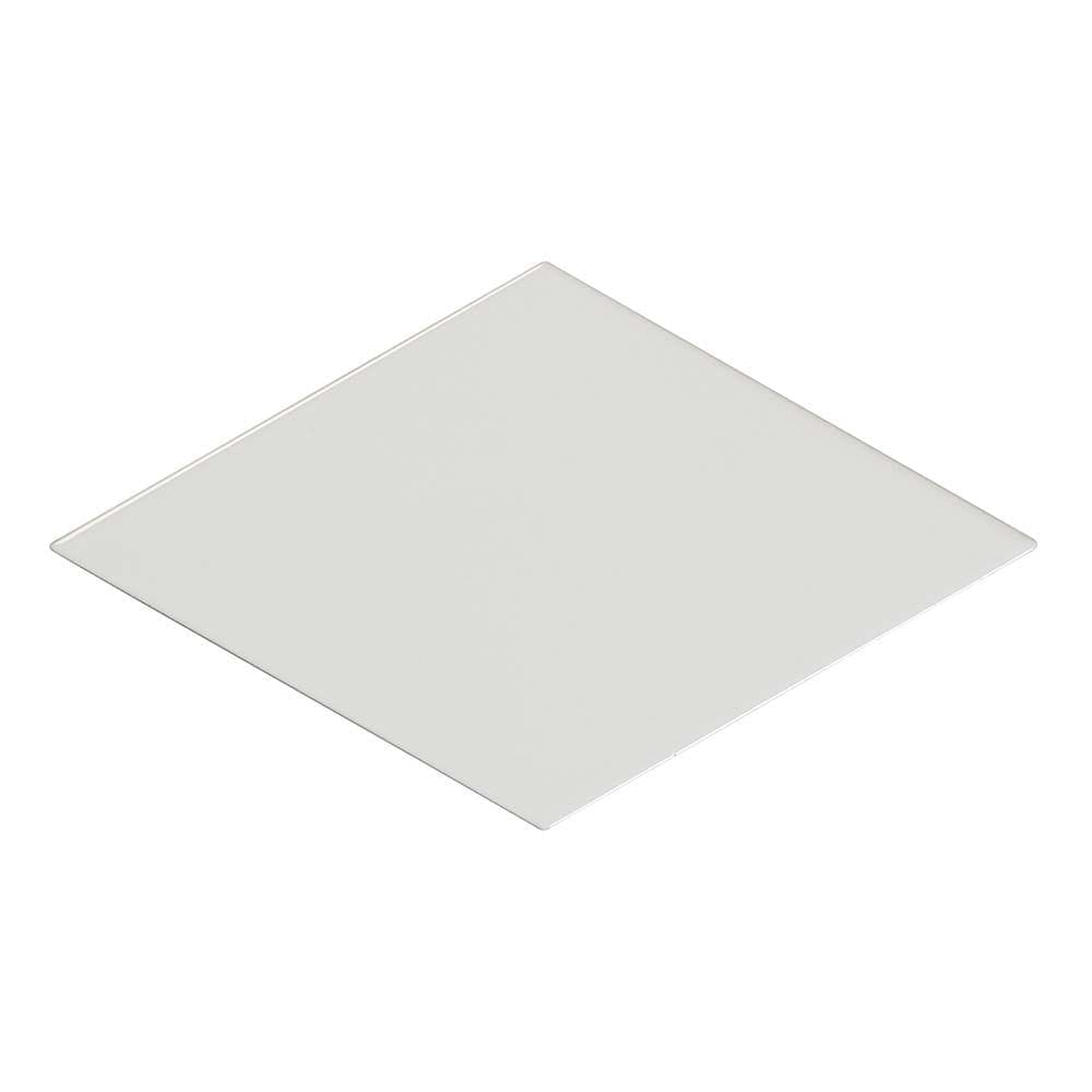 Rhomboid White Ceramic Wall Tile 152x263mm - Hyperion Tiles