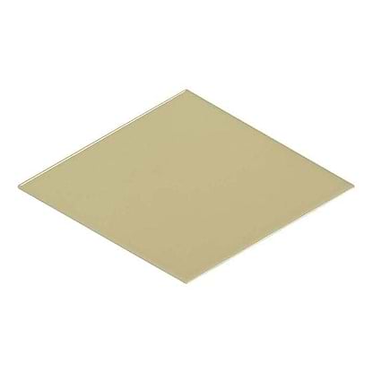 Rhomboid Yellow Ceramic Wall Tile 152x263mm - Hyperion Tiles