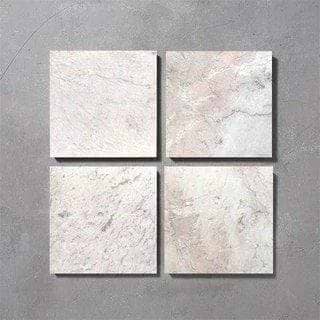 Rose Pink Square Honed Marble - Hyperion Tiles