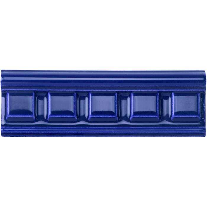 Royal Blue Dentil Moulding - Hyperion Tiles