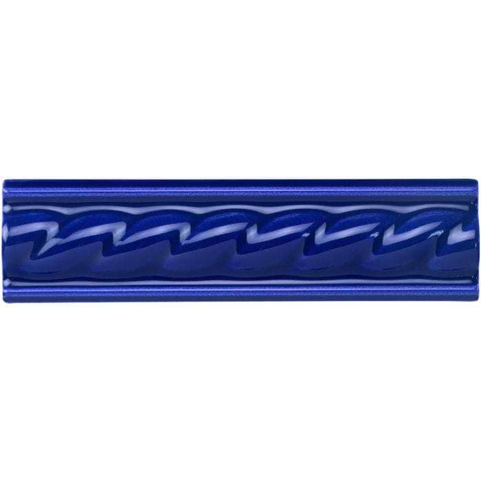 Royal Blue Rope Moulding - Hyperion Tiles