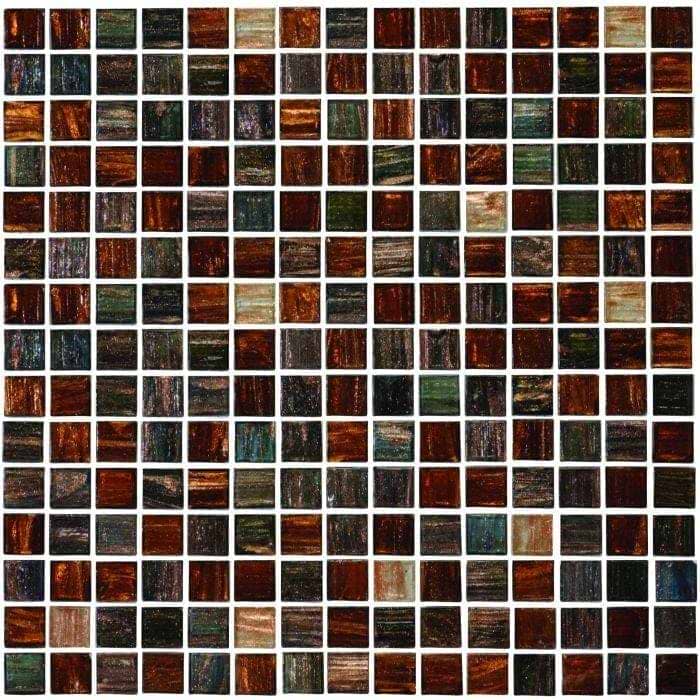 Seneca Gold Fleck Glass Mosaic 20mm - Hyperion Tiles