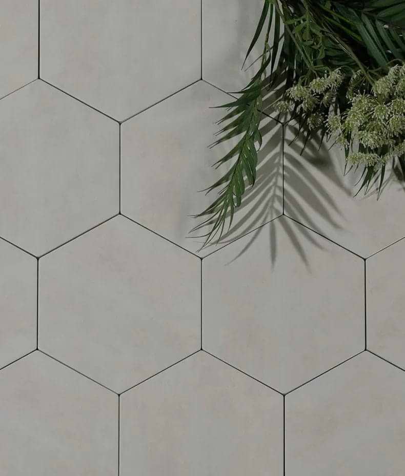 Shadow White Porcelain Field - Hyperion Tiles