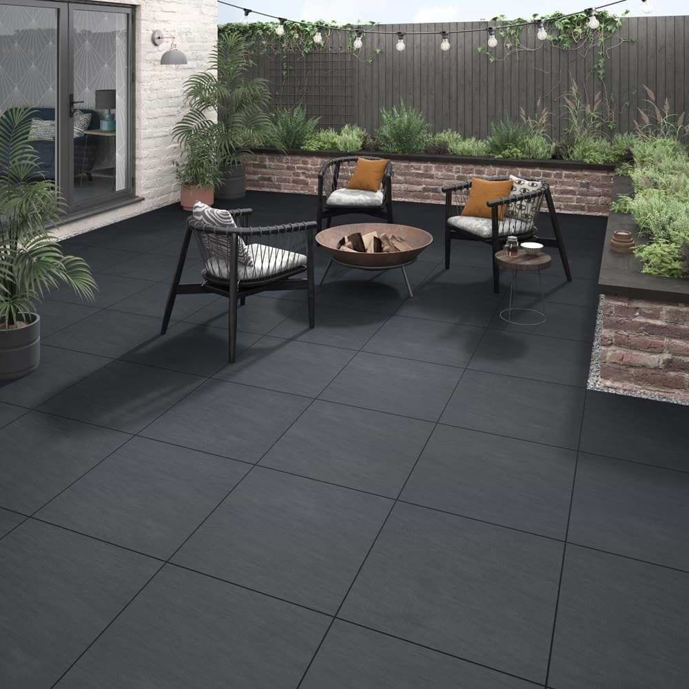 Sherborne Graphite 600x600x20mm - Hyperion Tiles