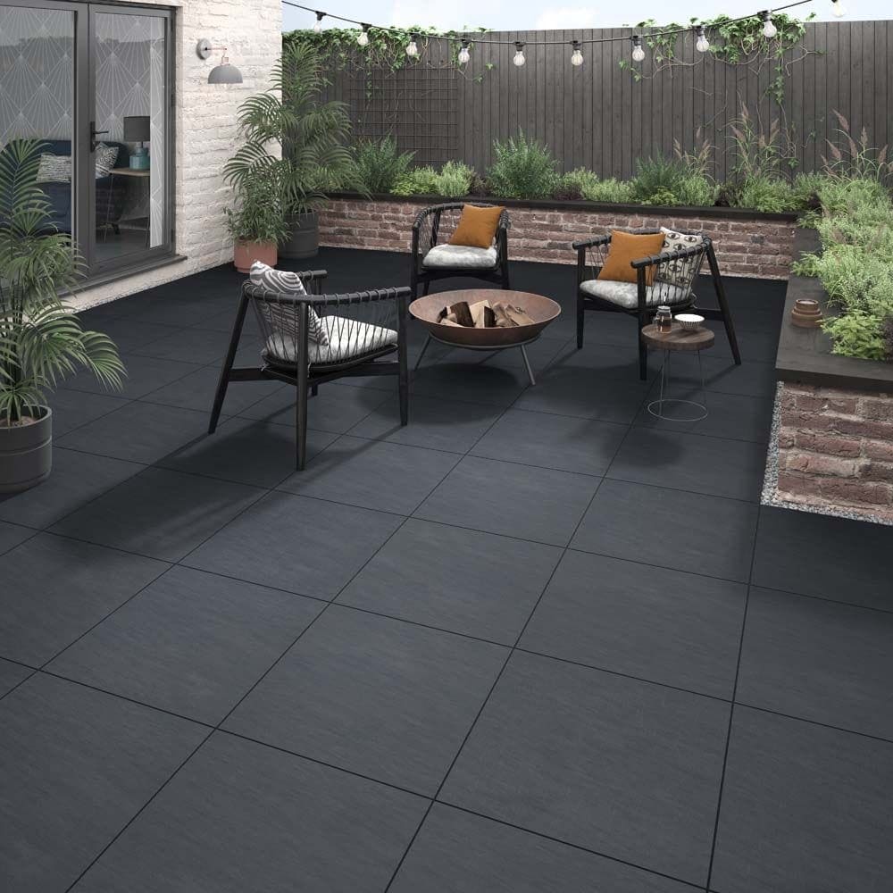 Sherborne Graphite 600x600x20mm - Hyperion Tiles