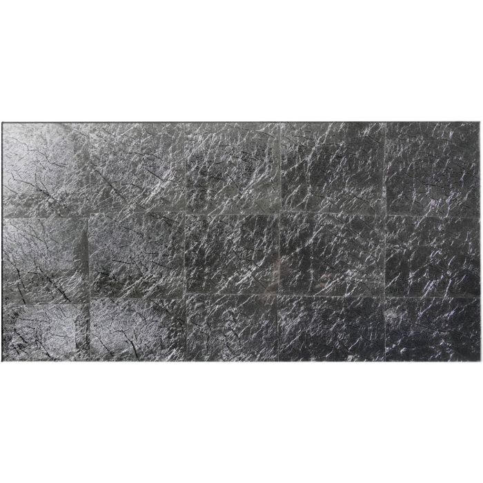 Silver Leaf Bold Decorative Glass - Hyperion Tiles