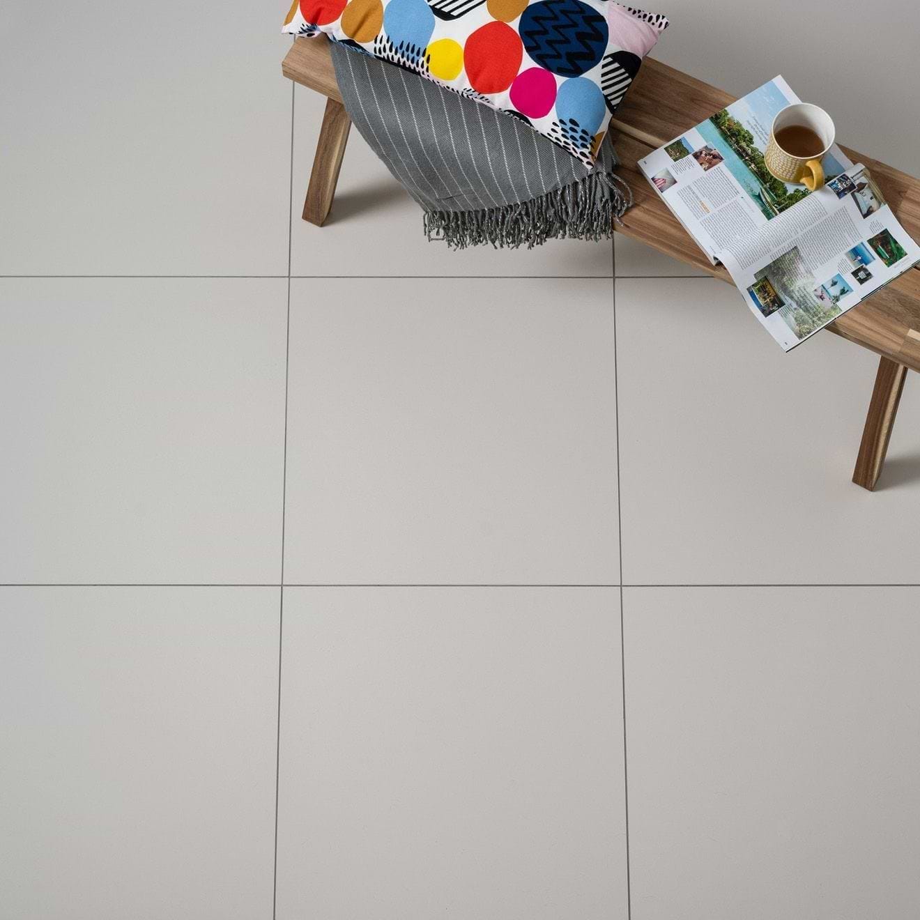 Simplesmente Natural Rectified Unglazed Porcelain - Hyperion Tiles