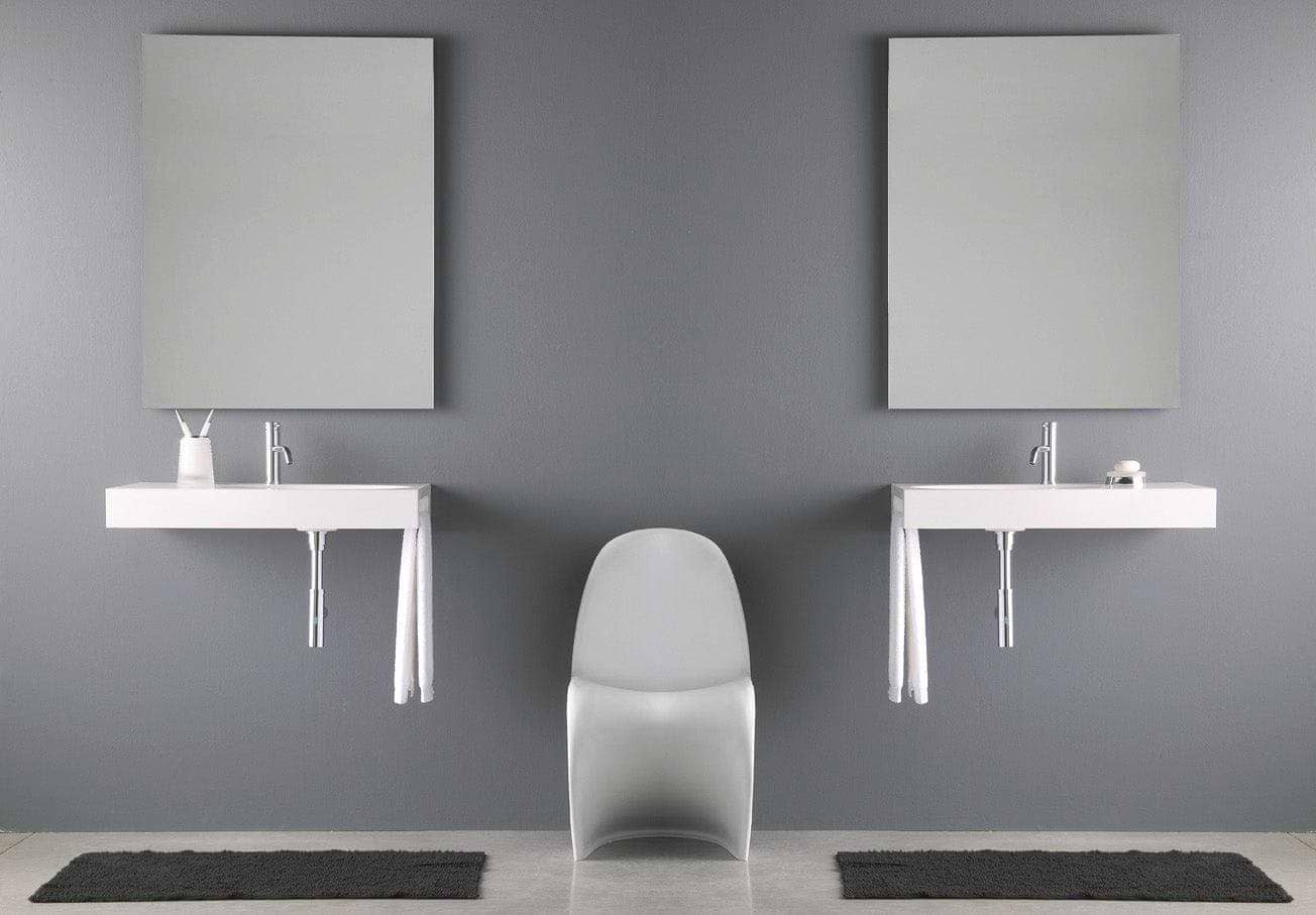 Slim Rectangular Mirror 120 - Hyperion Tiles