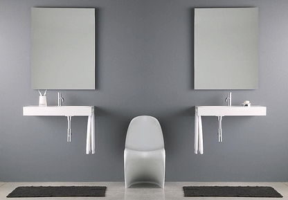 Slim Rectangular Mirror 50 - Hyperion Tiles