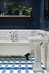 Solar Porcelain Planet Blue - Hyperion Tiles